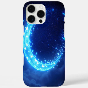 Glows Moon Butterflies Fantasy iPhone 16 Case