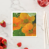 Glows Nasturtium Paper Napkins Serviette (Beispiel)