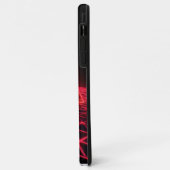 Glows Neon Red Letter A Case-Mate iPhone Hülle (Hinten/Links)