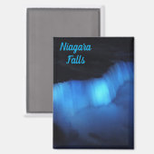 Glows Niagara Falls Magnet (Vorderseite/Rückseite)