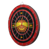 Glows Pumpkin - Dartscheibe (Vorderseite rechts)