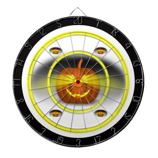 Glows Pumpkin - Dartscheibe (vorne)