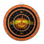 Glows Pumpkin - Dartscheibe (vorne)
