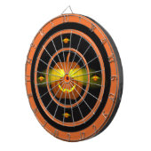 Glows Pumpkin - Dartscheibe (Vorderseite rechts)