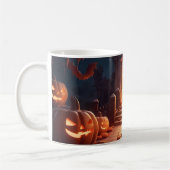 Glows Pumpkin Halloween Kaffeetasse (Links)