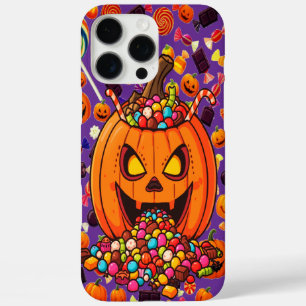 Glows Pumpkin Halloween Phone Case