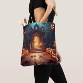 Glows Pumpkin Halloween Tasche (Von Nahem)