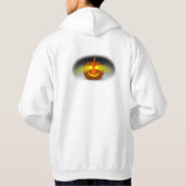 Glows Pumpkin - Hoodie (Rückseite)