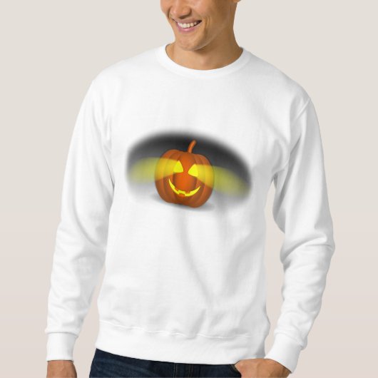 Glows Pumpkin - Sweatshirt (Vorderseite)