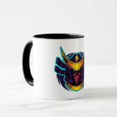 Glows Samurai Warrior Tasse (Vorderseite Links)
