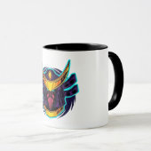 Glows Samurai Warrior Tasse (VorderseiteRechts)