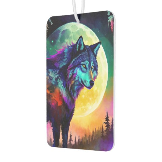 Glows Wolf Autolufterfrischer (Links)