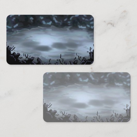 Glowy Clearing Visitenkarte (Vorne/Hinten)