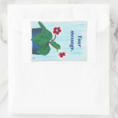 Gloxinia African Violet Blume Custom Stickers (Tasche)