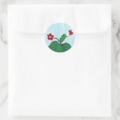 Gloxinia African Violet Blume Stickers (Tasche)