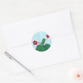 Gloxinia African Violet Blume Stickers (Umschlag)