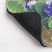 Gloxinia-Blumen-Mausunterlage Mousepad (Ecke)