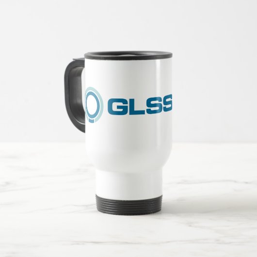 GLSS.app Travel Mug Reisebecher (Vorderseite Links)