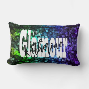 Glttering Sequin Throw Kissen