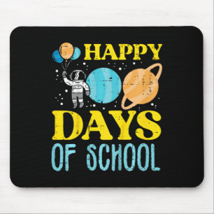Glück 100 Tage der Astronautenflugzeuge der Schule Mousepad