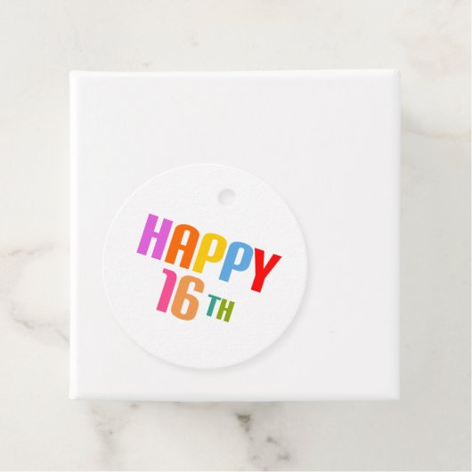 Glück 16. geschenkanhänger (Beispiel)