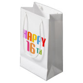 Glück 16. kleine geschenktüte (Vorderseite Schrägansicht)