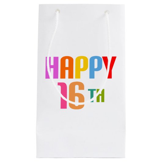 Glück 16. kleine geschenktüte (Vorderseite)