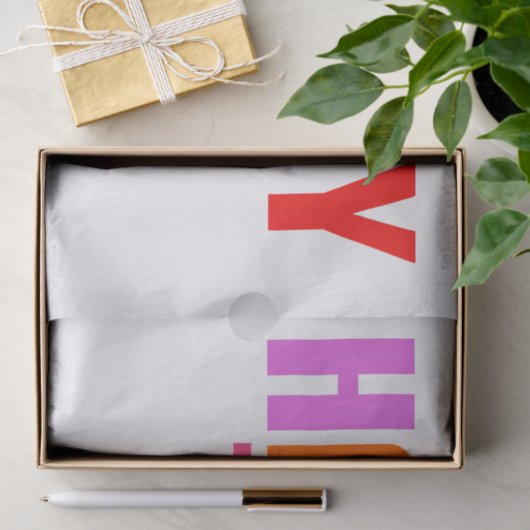 Glück 16. seidenpapier (Geschenk)