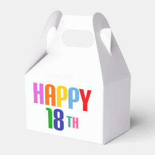 Glück 18. geschenkschachtel