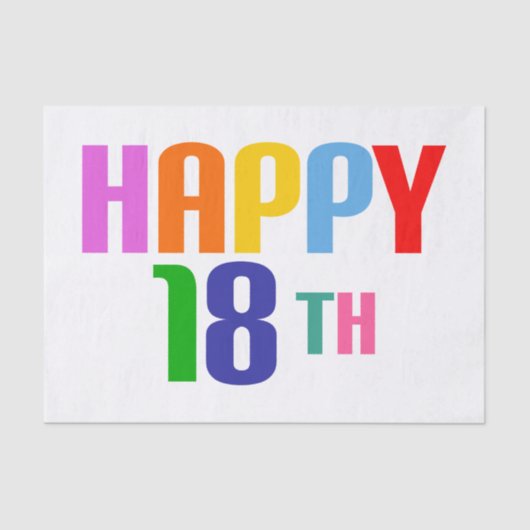 Glück 18. seidenpapier (Vorderseite)