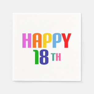 Glück 18. serviette
