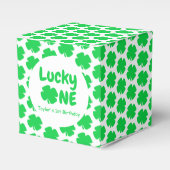 Glück 1 1. Geburtstag Geschenkschachtel (Vorderseite)
