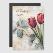 Glück 2025 magnetkarte (Vorne/Hinten)