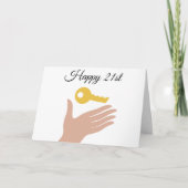 Glück 21. karte (Vorderseite)