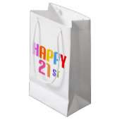 Glück 21. kleine geschenktüte (Vorderseite Schrägansicht)