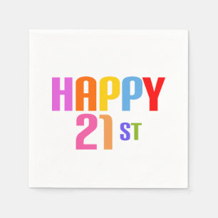Glück 21. serviette
