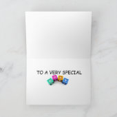 GLÜCK ***2.*** GEBURTSTAG KARTE (Innenseite)