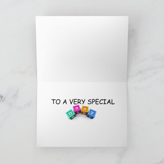 GLÜCK ***2.*** GEBURTSTAG KARTE (Innenseite)