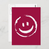 Glück 2 postkarte (Vorne/Hinten)