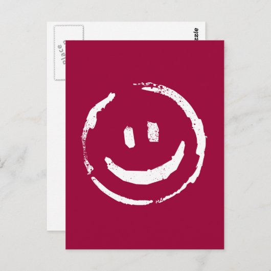 Glück 2 postkarte (Vorne/Hinten)