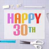 Glück 30. seidenpapier (Handwerk)