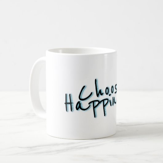 Glück 3 wählen kaffeetasse (Vorderseite Links)