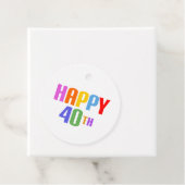 Glück 40. geschenkanhänger (Beispiel)