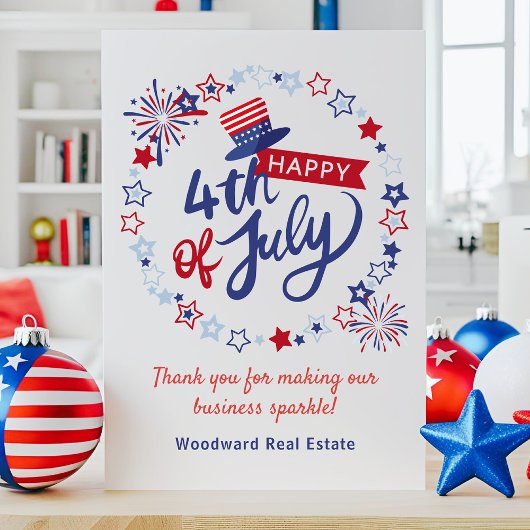 Glück 4. Juli | Danke Business Budget Card