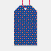 Glück 4. Juli Gnomes Red White Blue Geschenkanhänger (Rückseite)