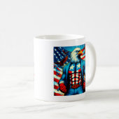 Glück 4. JULY T - Shirt Kaffeetasse (VorderseiteRechts)