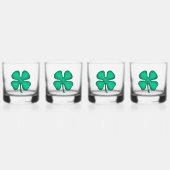 Glück 4 Leaf Irish Clocks Set 4 Whiskyglas (Vorderseite)