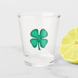 Glück 4 Leaf Irish Closed Shot Glas