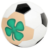 Glück 4 Leaf Irish Clover als Fußball (Dreiviertel)