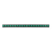 Glück 4 Leaf Irish Clover Band Spool Satinband (Vorderseite)